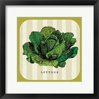 Linen Vegetable II Framed Print