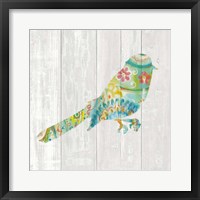 Spring Dream Paisley X Framed Print