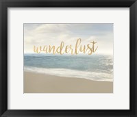 Beach Wanderlust Framed Print