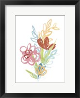 Flora Moderne III Framed Print