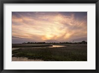 Framed Low Country Sunset I