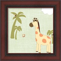 Framed 'Baby Jungle I' border=