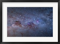 Framed Milky Way through Carina and Crux