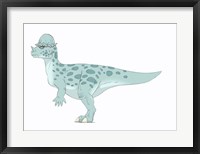 Framed Pachycephalosaurus