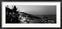 Framed Varanasi, India (black & white)