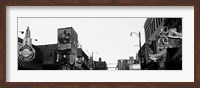 Framed Buildings in a city at dusk, Beale Street, Memphis, Tennessee