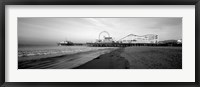 Framed Santa Monica Pier, California