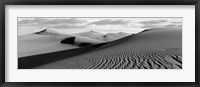 Framed Sand dunes in a desert, Great Sand Dunes National Park, Colorado