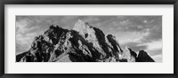 Framed Grand Teton Park, Wyoming (black & white)