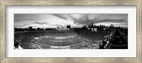 Framed Soldier Field Football, Chicago, Illinois