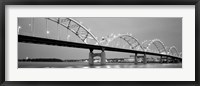 Framed Bridge over a river, Centennial Bridge, Davenport, Iowa