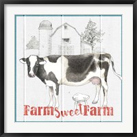 Framed Farm To Table IV