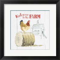 Farm To Table V Framed Print