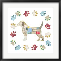 Good Dog IV Framed Print