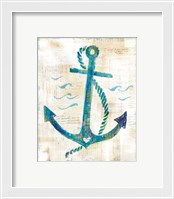 Framed 'On the Waves IV' border=