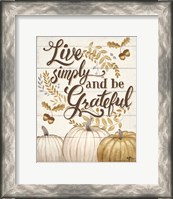 Framed 'Grateful Season I' border=