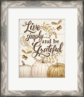 Framed 'Grateful Season I' border=