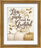 Framed 'Grateful Season I' border=