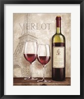 Framed Wine in Paris III