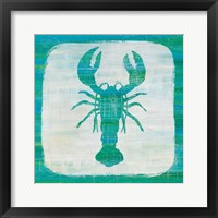 Ahoy II Blue Green Framed Print