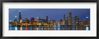 Framed Chicago Skyline