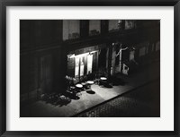 Framed Cafe de Nuit, Paris 1927