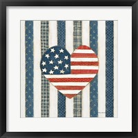 Framed Americana Quilt VI