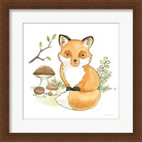 Framed 'Baby Woodland I' border=