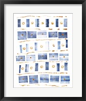 Ocean Blue III Framed Print