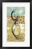 Rhythmic Motion II Framed Print