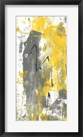 Grey Movement IV Framed Print