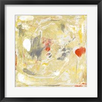 Lemon Jostle II Framed Print