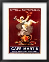 Framed Cafe Martin