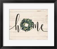 Framed Home Wreath