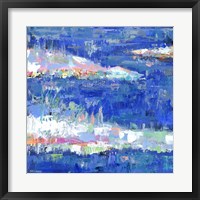 Blue Series Calm Framed Print