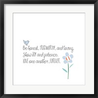 Be Honest Framed Print