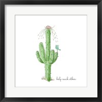 Help Each Other Framed Print