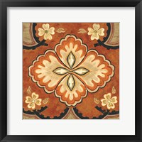 Framed Kashmir Motif B