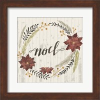 Framed Rustic Christmas I