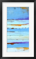 Blue Jam II Framed Print