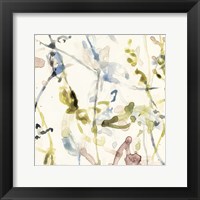 Flower Drips I Framed Print