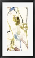 Flower Drip Triptych I Framed Print