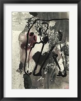 Framed Abstract Elephant II