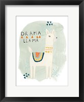Llama Squad II Framed Print