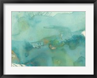 Framed Turquoise Moment III