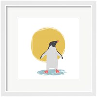 Framed 'Minimalist Penguin, Boys Part II' border=