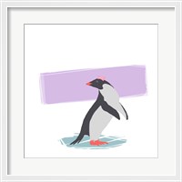 Framed Minimalist Penguin, Girls Part I