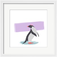 Framed Minimalist Penguin, Girls Part I