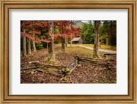 Framed Smokies Cabin