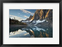 Floe Lake Reflection III Framed Print